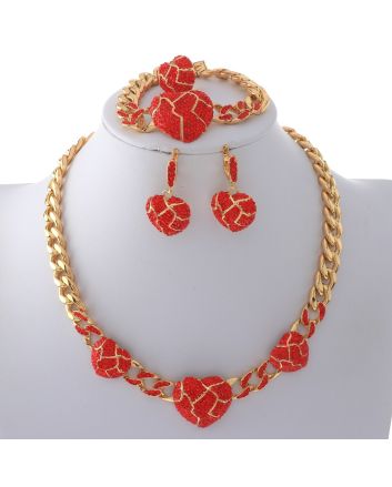 Gold Plated Necklace Set