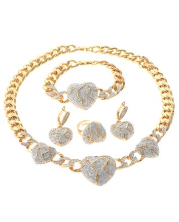 Gold Plated Necklace Set