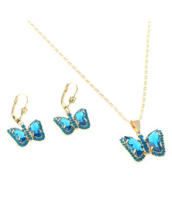 Gold Plated Necklace Set