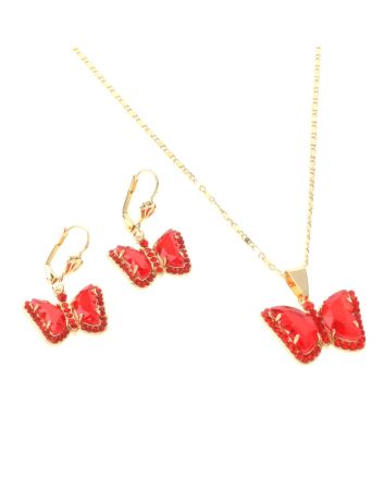 Gold Plated Necklace Set