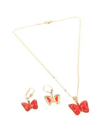 Gold Plated Necklace Set