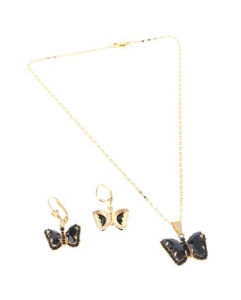 Gold Plated Necklace Set