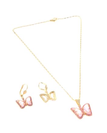 Gold Plated Necklace Set