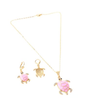 Gold Plated Necklace Set