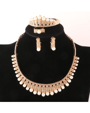 Gold Plated Necklace Set