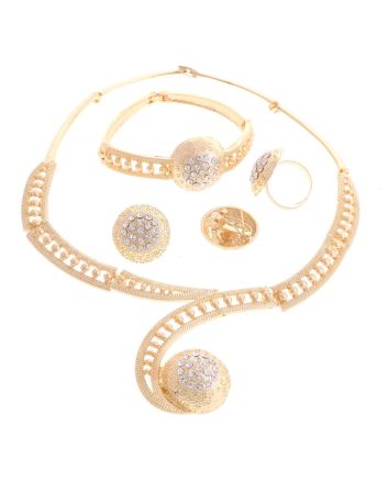 Gold Plated Necklace Set