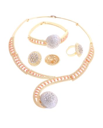 Gold Plated Necklace Set
