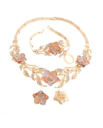Gold Plated Necklace Set