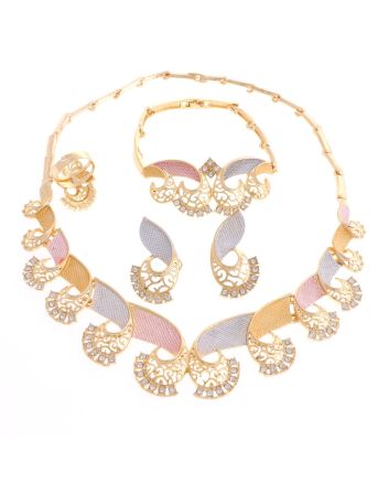 Gold Plated Necklace Set
