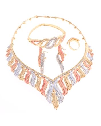 Gold Plated Necklace Set