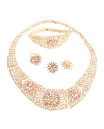 Gold Plated Necklace Set