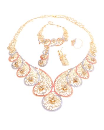 Gold Plated Necklace Set