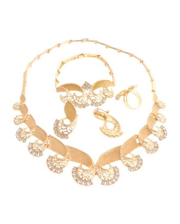 Gold Plated Necklace Set