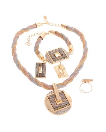 Gold Plated Necklace Set