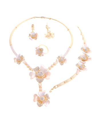 Gold Plated Necklace Set