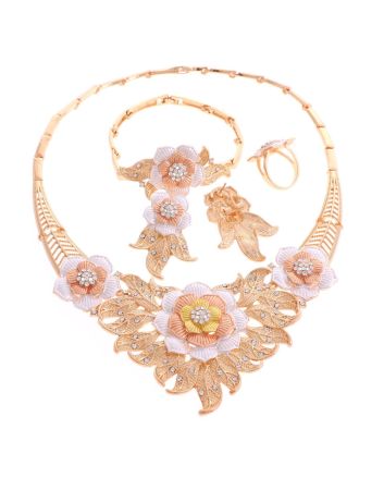 Gold Plated Necklace Set