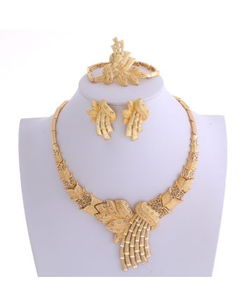 Gold Plated Necklace Set