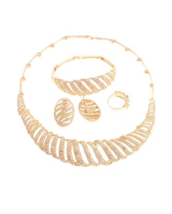 Gold Plated Necklace Set