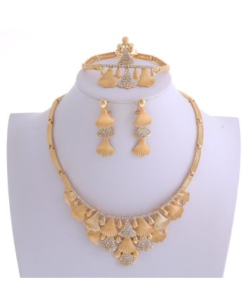 Gold Plated Necklace Set