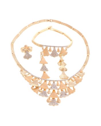 Gold Plated Necklace Set