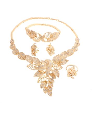 Gold Plated Necklace Set