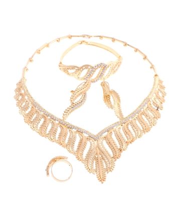 Gold Plated Necklace Set