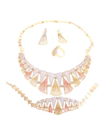 Gold Plated Necklace Set