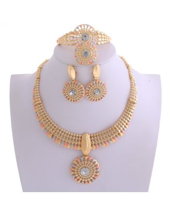 Gold Plated Necklace Set