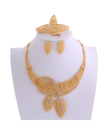 Gold Plated Necklace Set