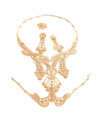 Gold Plated Necklace Set
