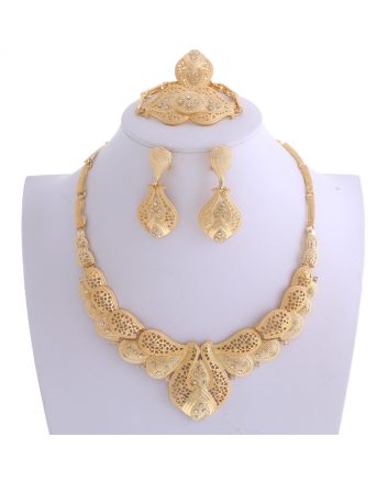 Gold Plated Necklace Set
