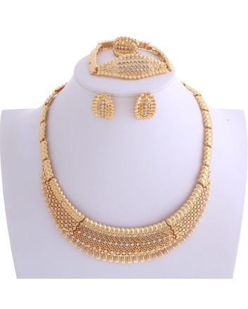 Gold Plated Necklace Set