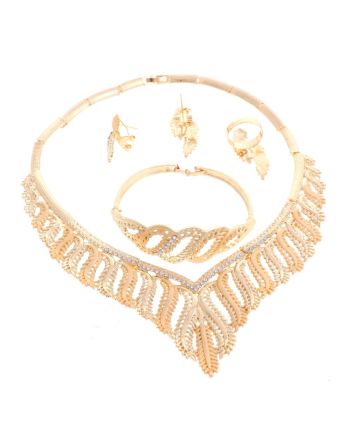 Gold Plated Necklace Set