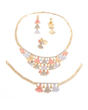 Gold Plated Necklace Set