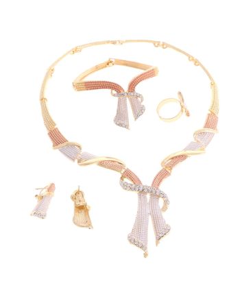 Gold Plated Necklace Set