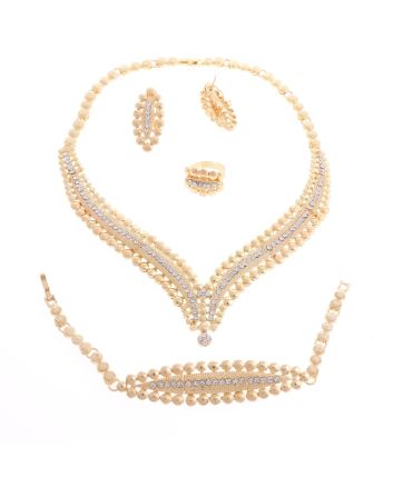 Gold Plated Necklace Set