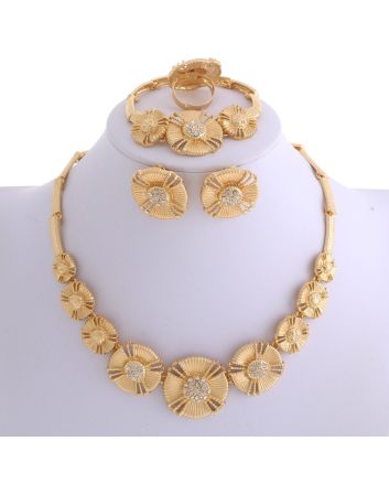 Gold Plated Necklace Set
