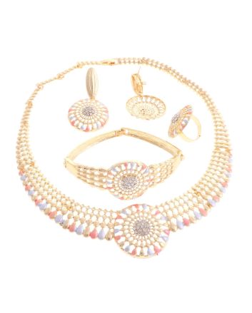 Gold Plated Necklace Set