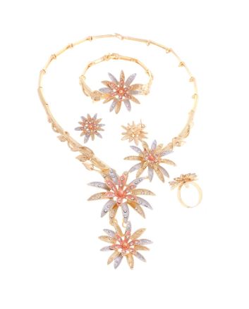 Gold Plated Necklace Set