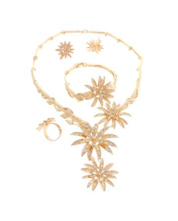 Gold Plated Necklace Set