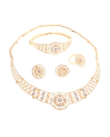 Gold Plated Necklace Set