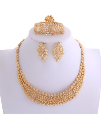 Gold Plated Necklace Set
