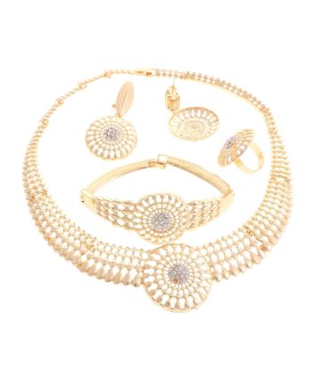 Gold Plated Necklace Set