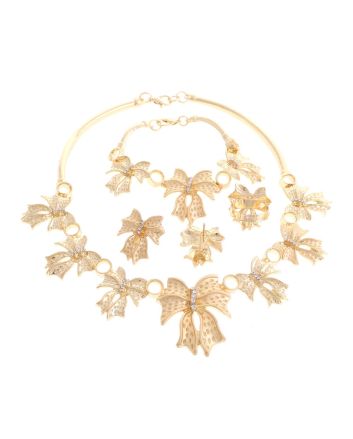 Gold Plated Necklace Set