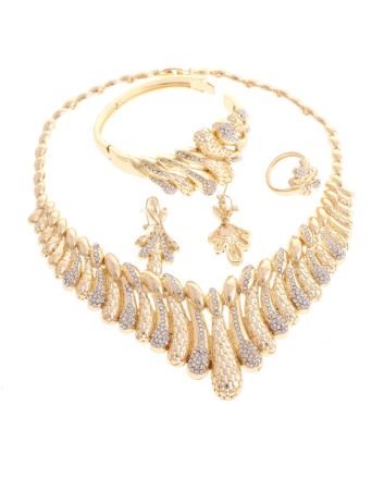 Gold Plated Necklace Set