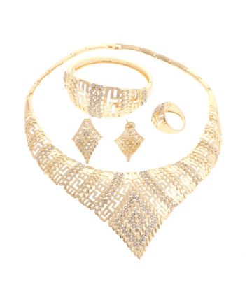 Gold Plated Necklace Set