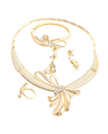 Gold Plated Necklace Set