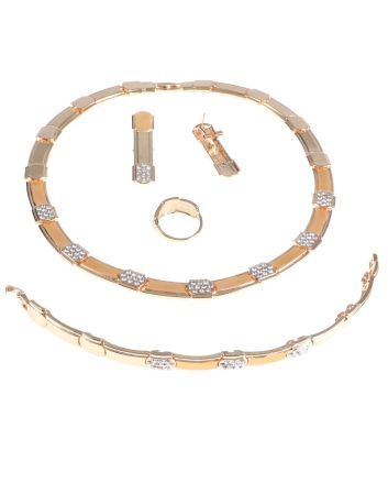 Gold Plated Necklace Set