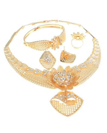 Gold Plated Necklace Set