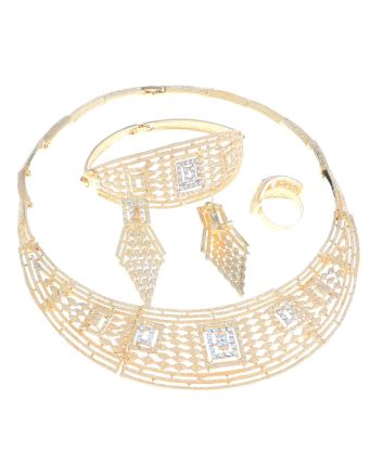 Gold Plated Necklace Set